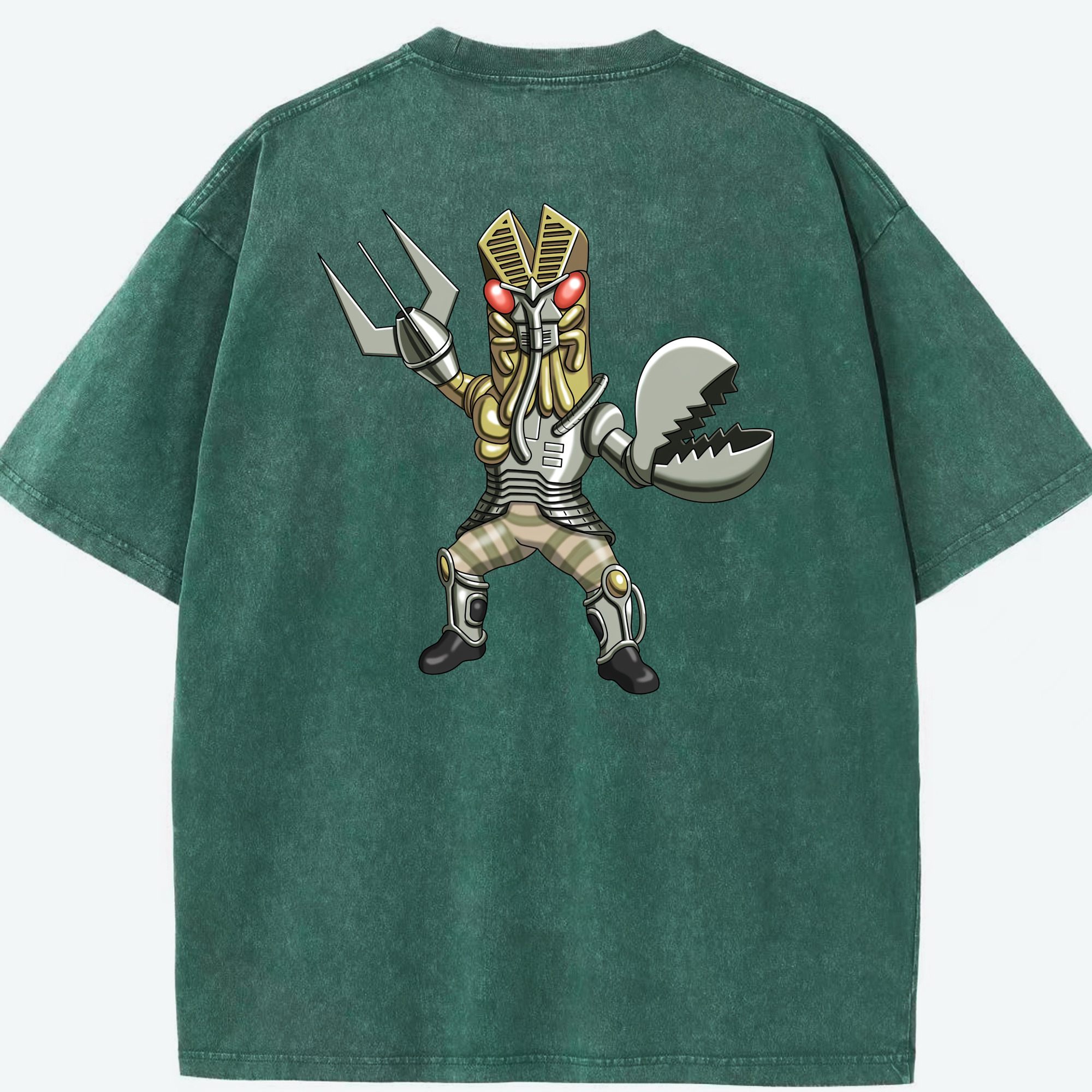 （画像用） ウルトラマン Ultraman 綿100% ヴィンテージ風 半袖Tシャツ（背面プリント）